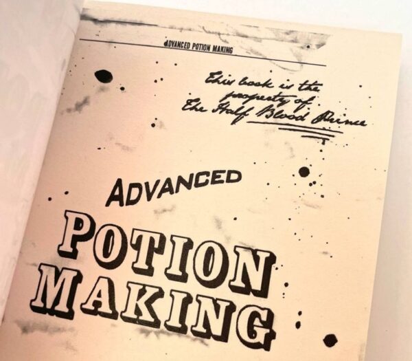 داخل کتاب Advanced Potion Making معجون سازی پیشرفته هری پاتر 5